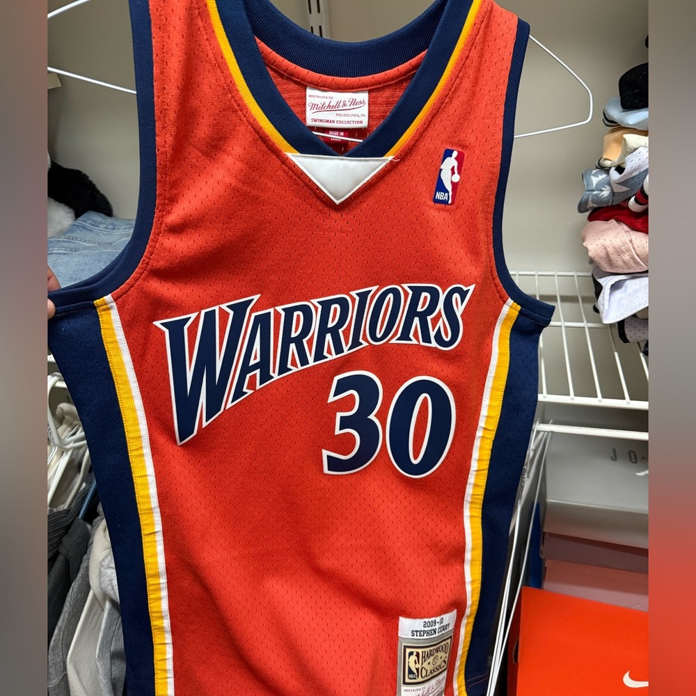 Steph Curry Mitchell and Ness jersey. Size small.